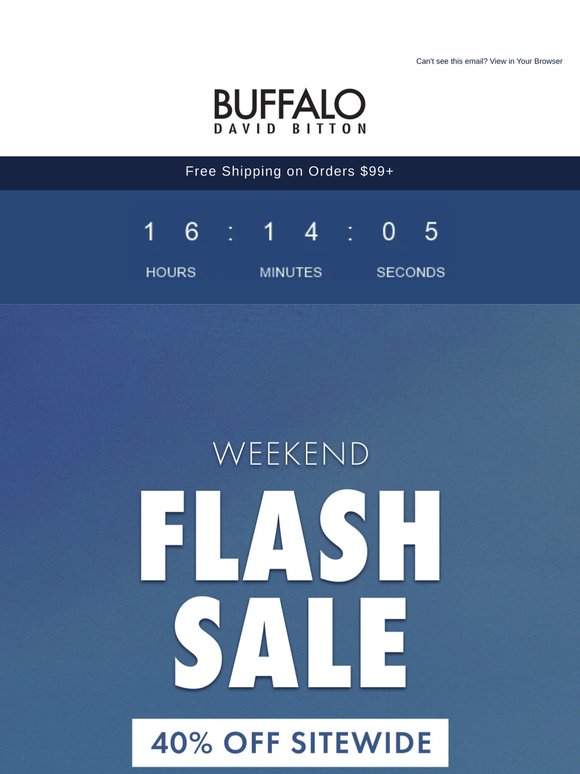 40% Off EVERYTHING! Offer Ends Tonight
