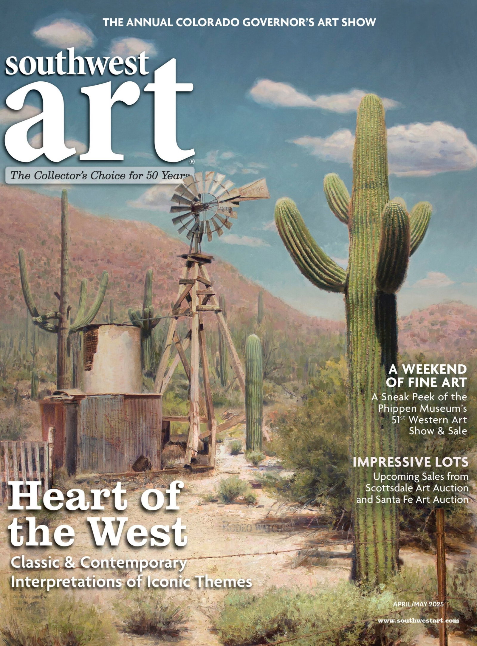Southwest Art April/May 2025 Print Edition