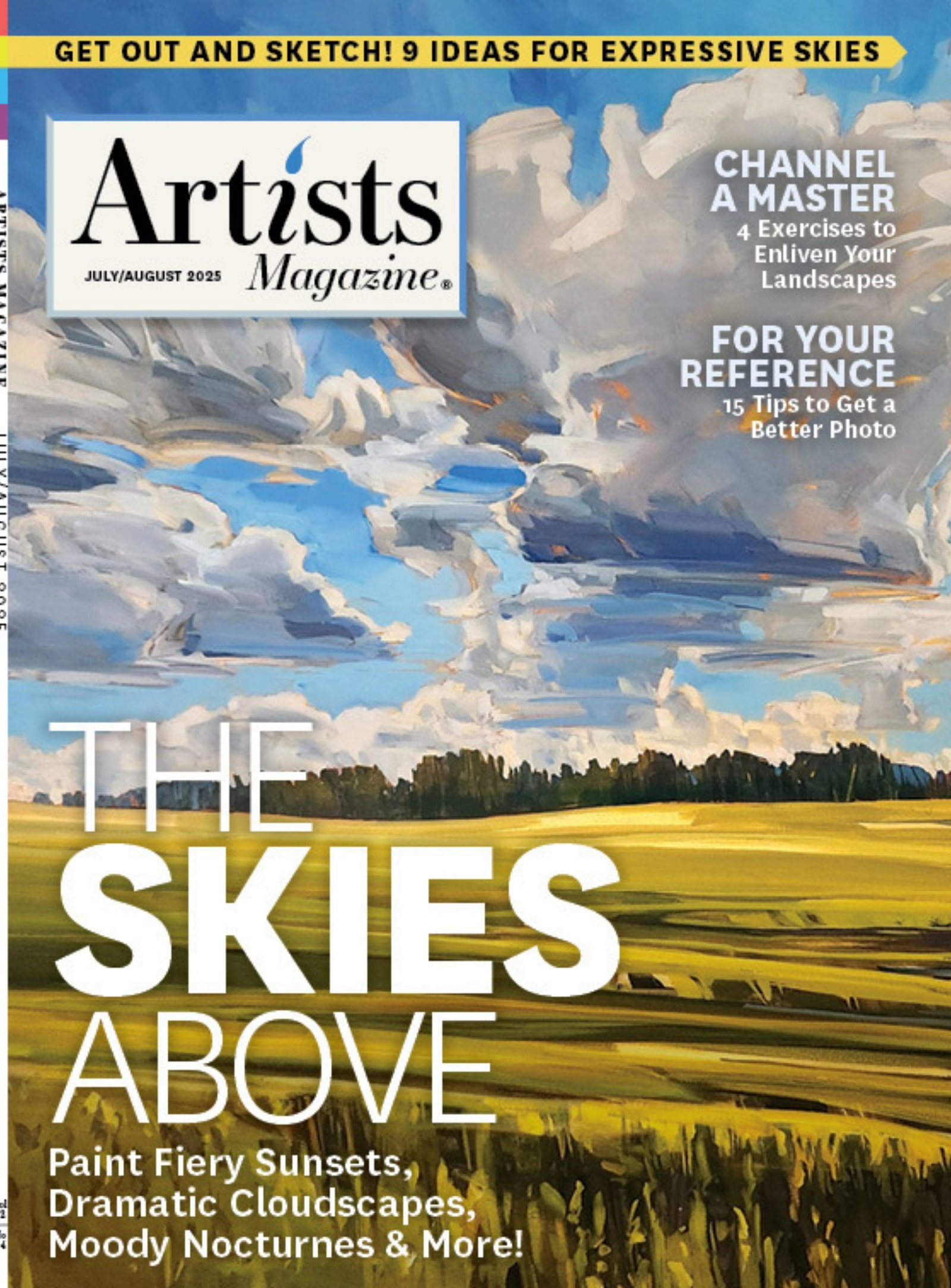Artists Magazine July/August 2025 Print Edition