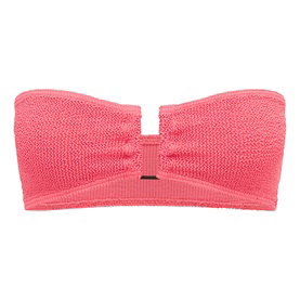 BOND-EYE Blake Textured Bandeau Bikini Top