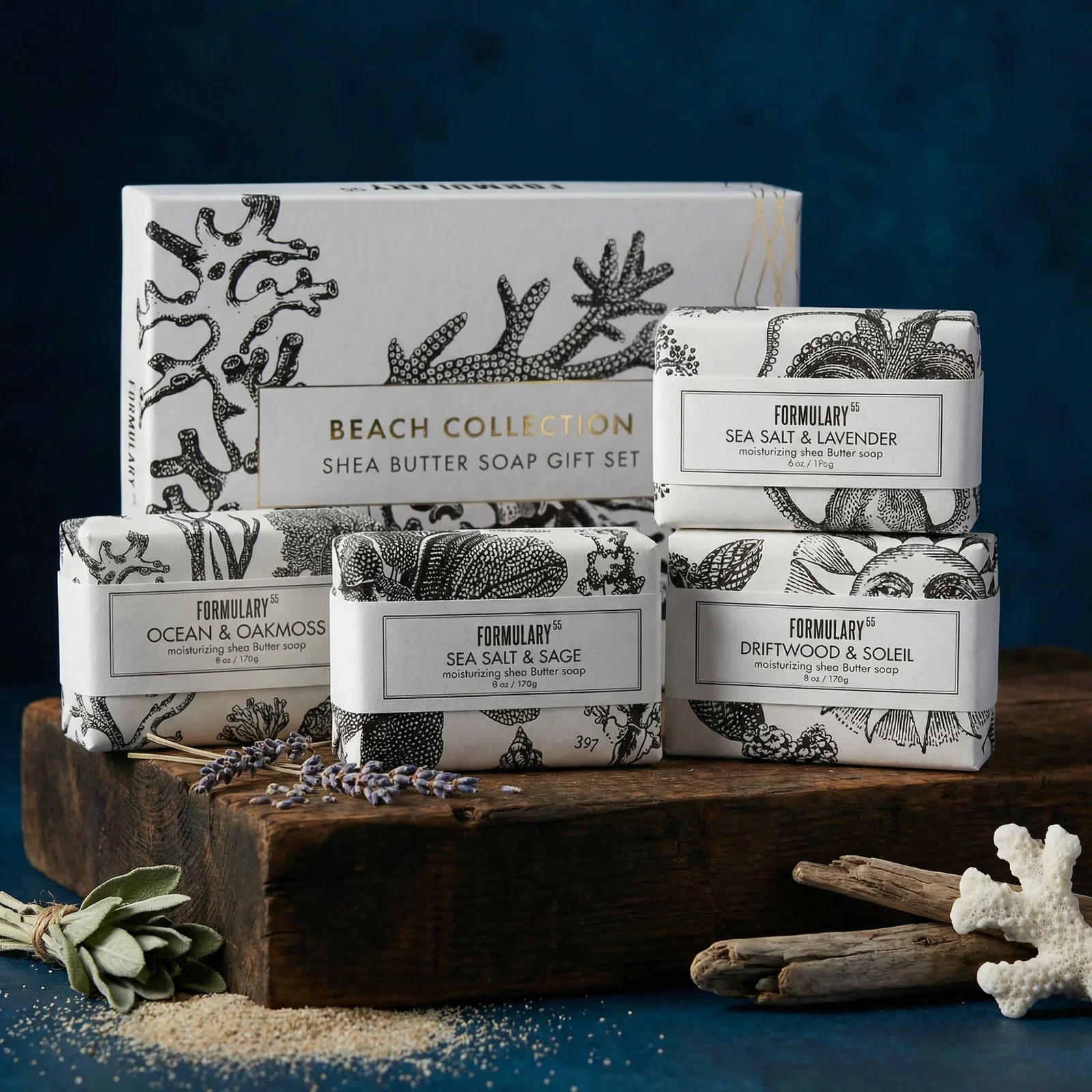 Image of Beach Collection - Shea Butter Soap Gift Set