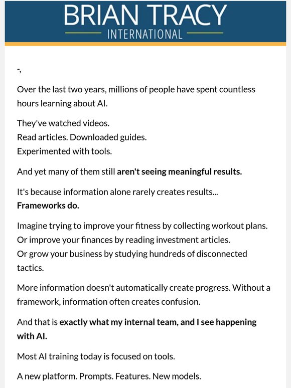The problem with most AI training (and what I'm doing differently)