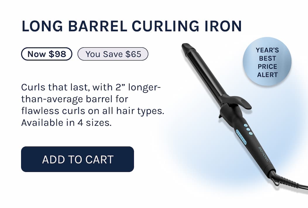 Long Barrel Curling Iron Year's Best Price Alert