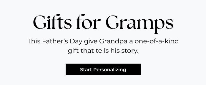 Gifts For Grandpa That Tell His Story | 50% Off