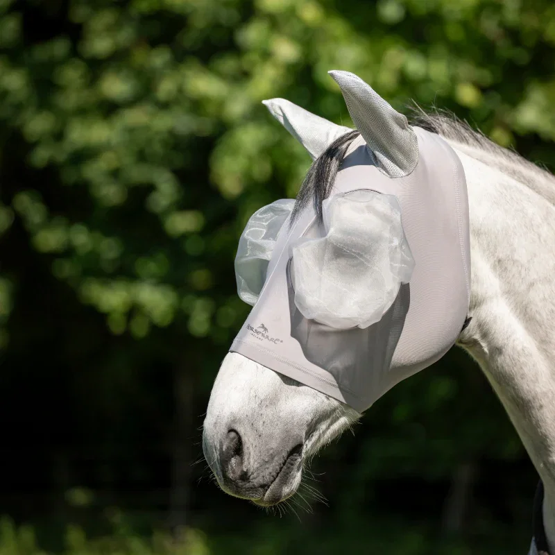 Image of Horseware - Masque anti-mouches Defense argent