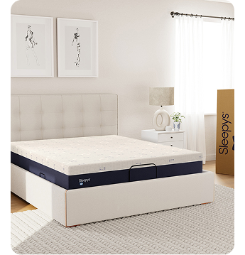 Sleepy's by Sealy Review: This mattress-in-a-box is super plush & comfortable. I don’t wake up with aches and pains anymore. My partner & I are very satisfied.
