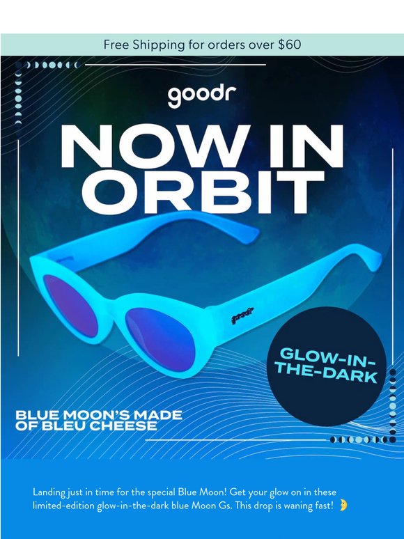 Glow-in-the-Dark Blue Moon Gs 🌙