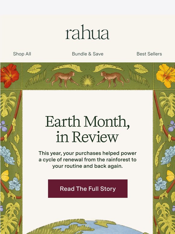 What your purchase powered this Earth Month