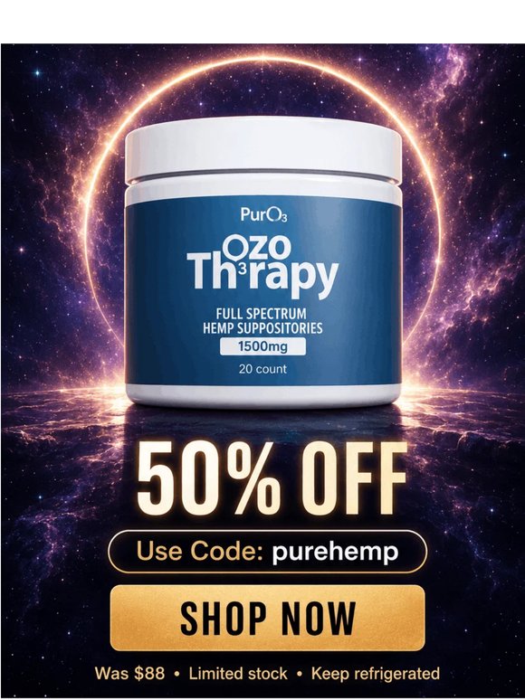 Last call. 50% off. Your butt has until midnight.