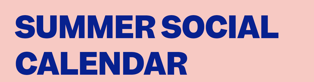 Summer social calendar