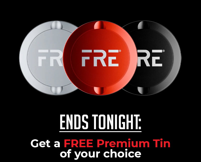 FREE Premium Tin of Your Choice