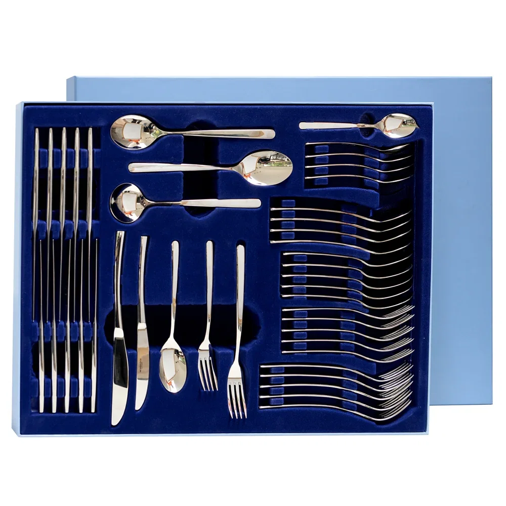 Image of Ona 44 Piece Stainless Steel Cutlery Set