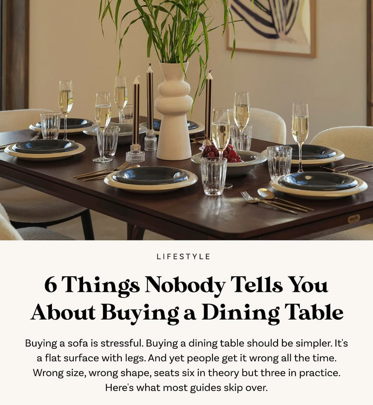 Dining Table