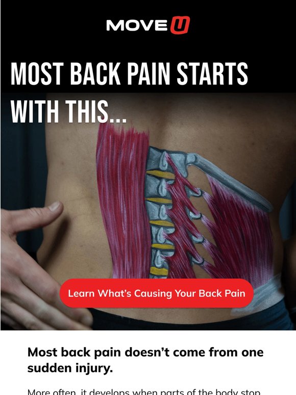 Most back pain starts here ⚡
