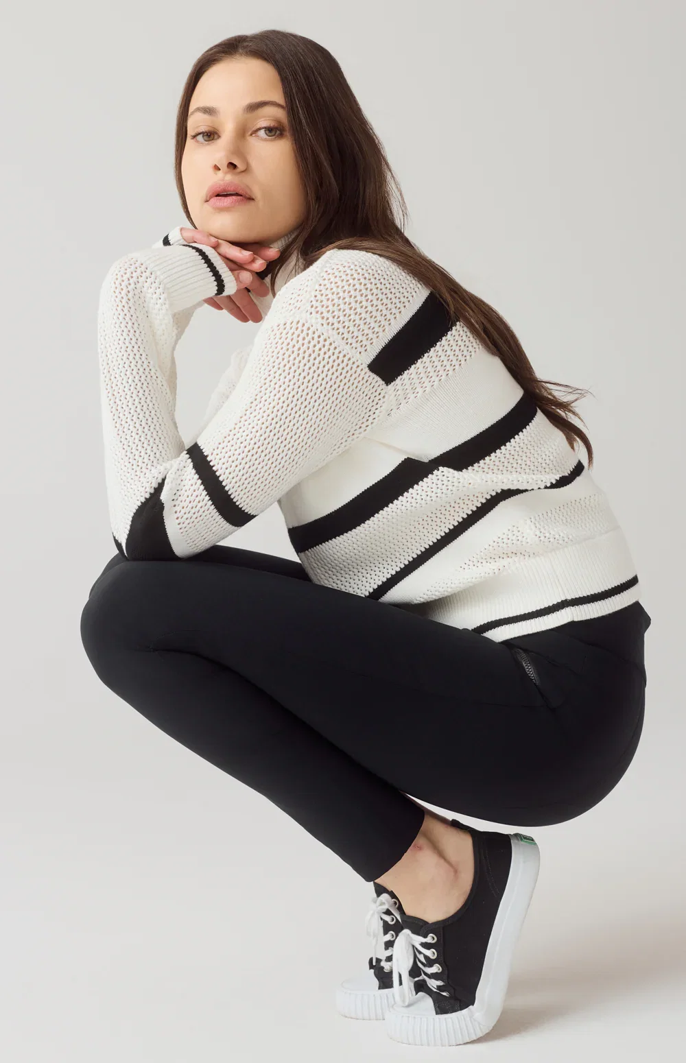 Image of Sabrina Pointelle Jacket | Off White