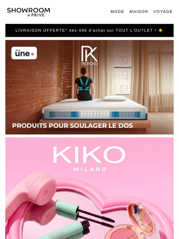 KIKO, HARMONT & BLAINE, BELAMBRA et 14 nouvelles ventes en ligne
