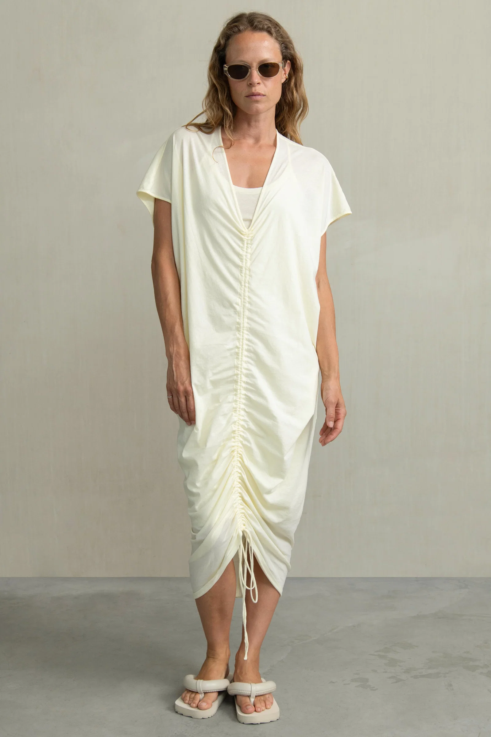 Image of BLAKE DRESS LIGHT YELLOW