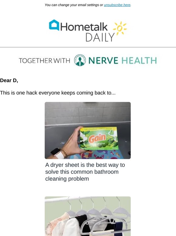 Rub a dryer sheet in your bathroom