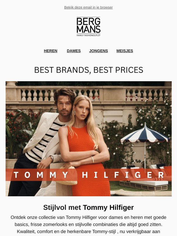Tommy Hilfiger shop je met korting bij ons!