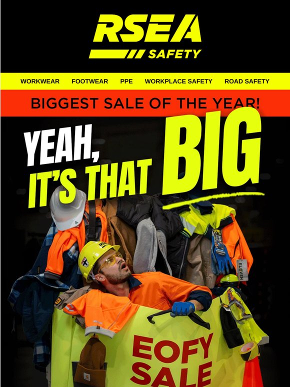Biggest sale of the year. Yes, it’s that big.