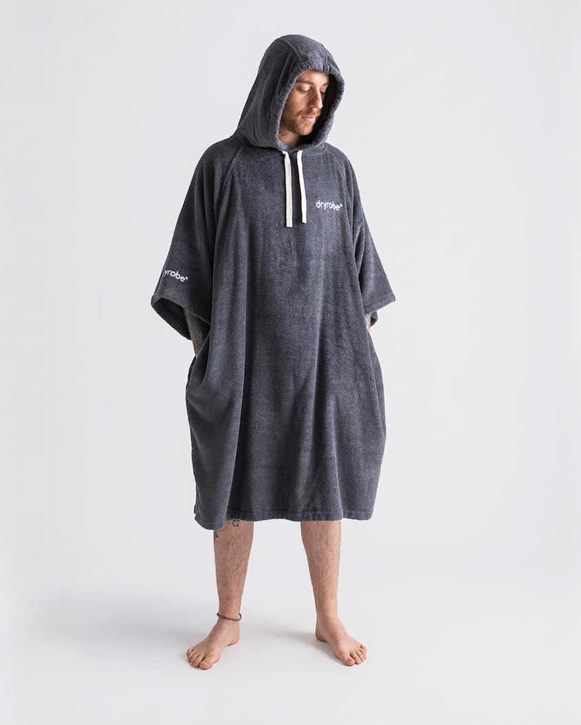 Dryrobe® Organic Towel Robe in Slate Grey