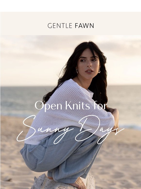Open Knits for Sunny Days