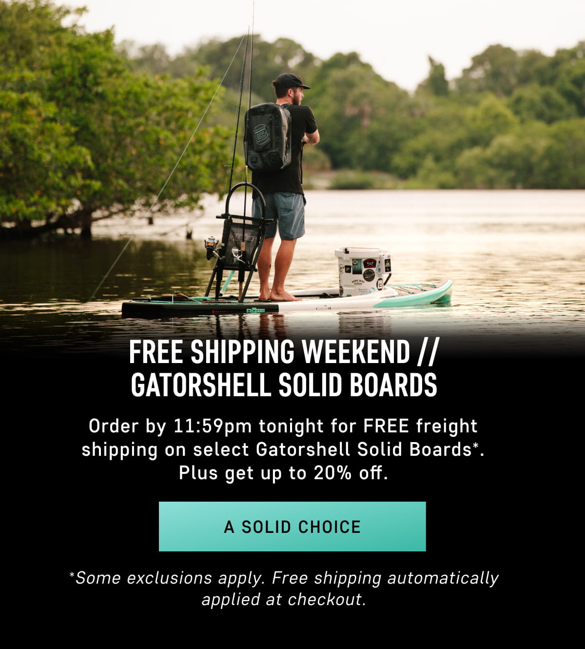 Free Shipping on Gatorshell Solid Boards