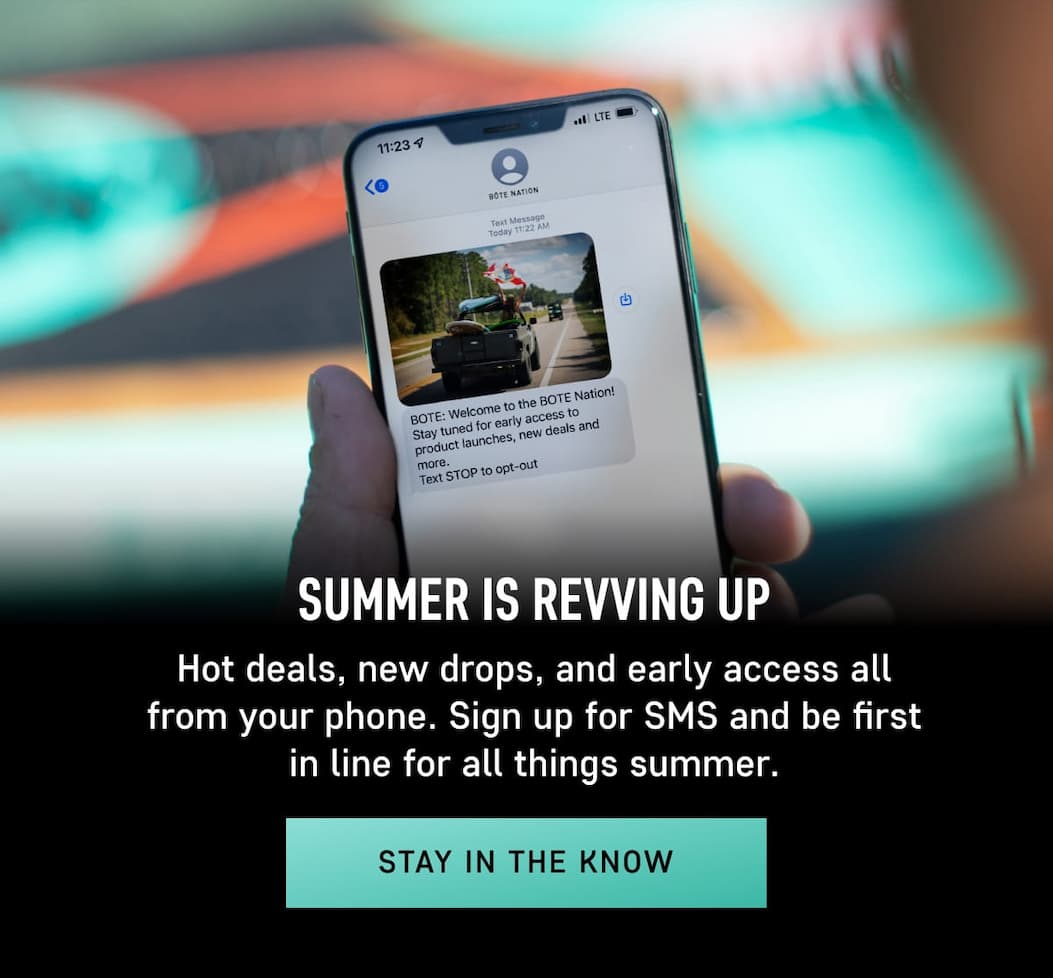 Sign up for SMS updates from BOTE