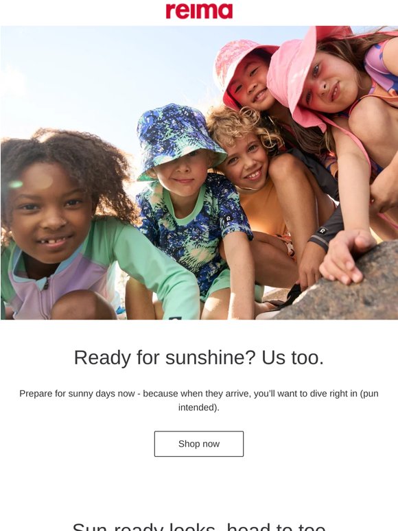 Ready for sunshine?