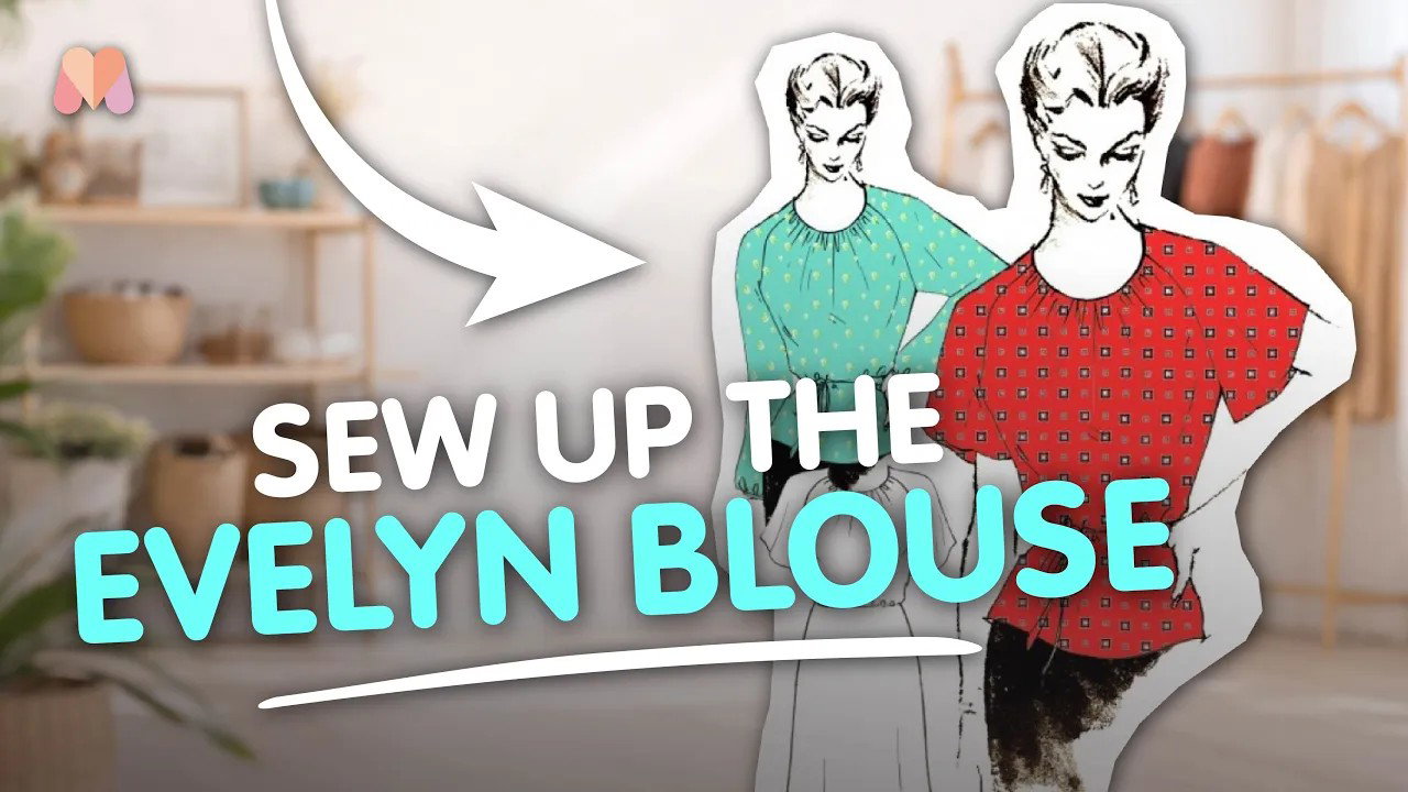 How to sew the Evelyn Blouse