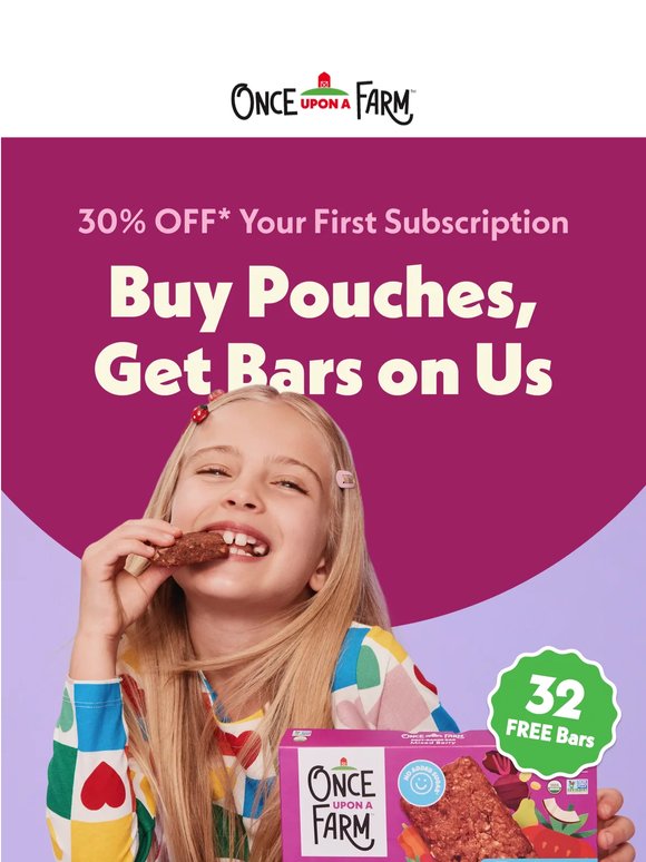 Free Bars + 30% Off? Yes, Really. 🙌
