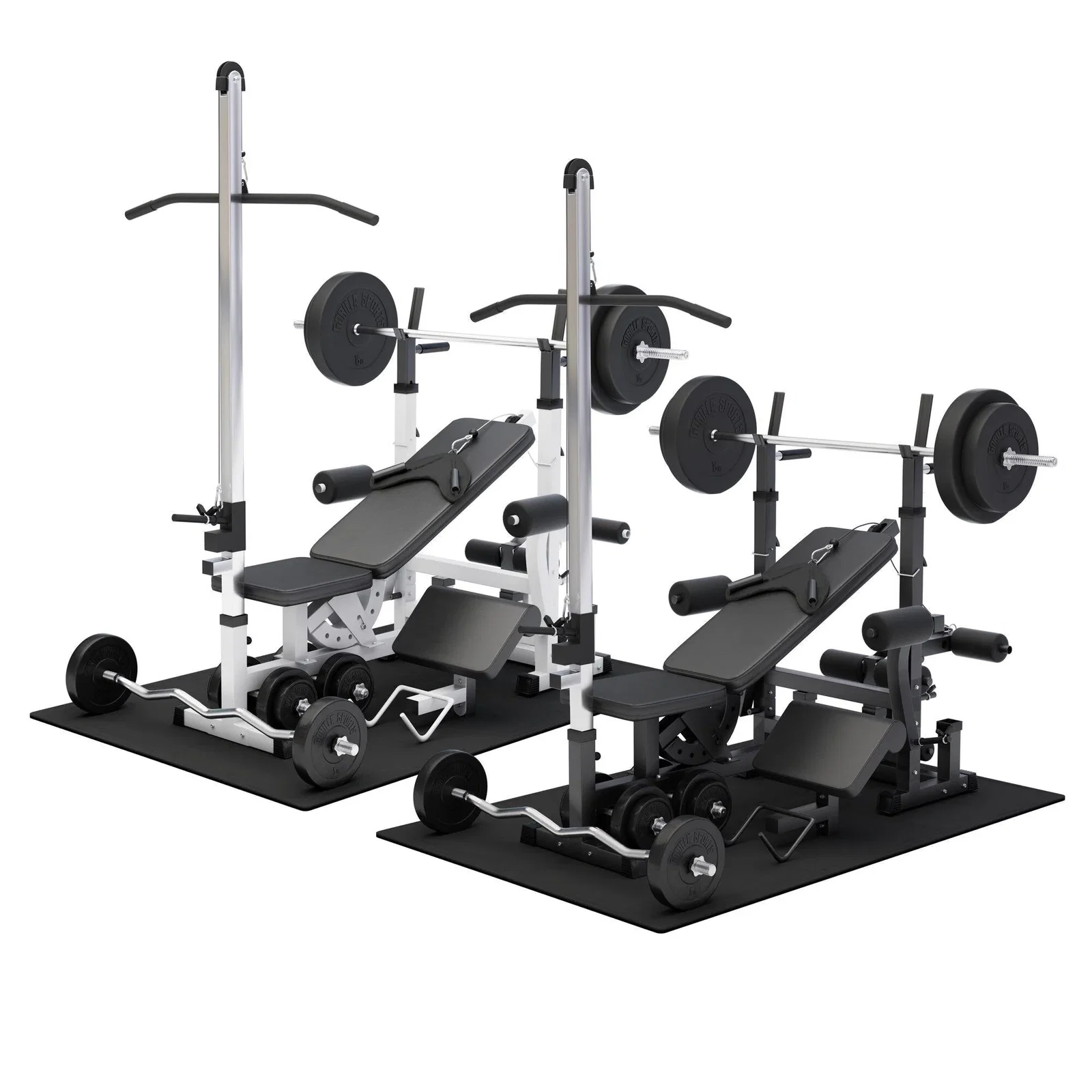 Image of Ensemble de musculation complet 46 pièces - Home gym