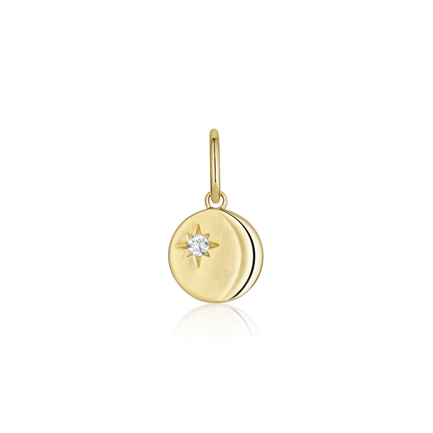Image of My Moon and Stars Gemstone Charm