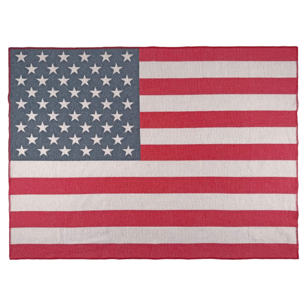 Image of North Star American Flag Throw