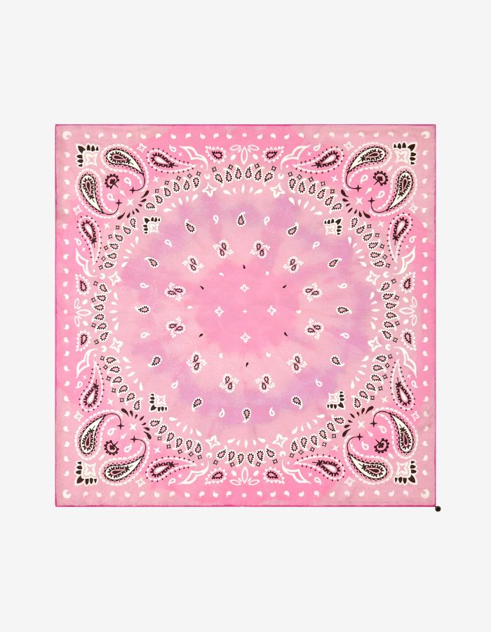 Nickituch aus reiner Seide im Bandana-Design