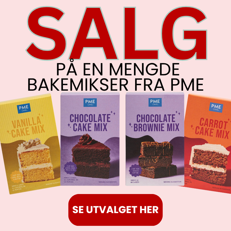salg på en mengde bakemikser fra PME