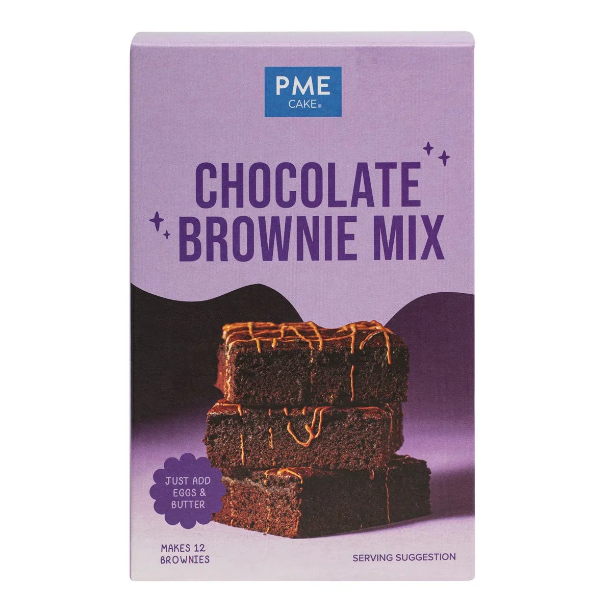 Image of PME Kakemiks - Sjokoladebrownies, 500g (B.F. 31/7-26)