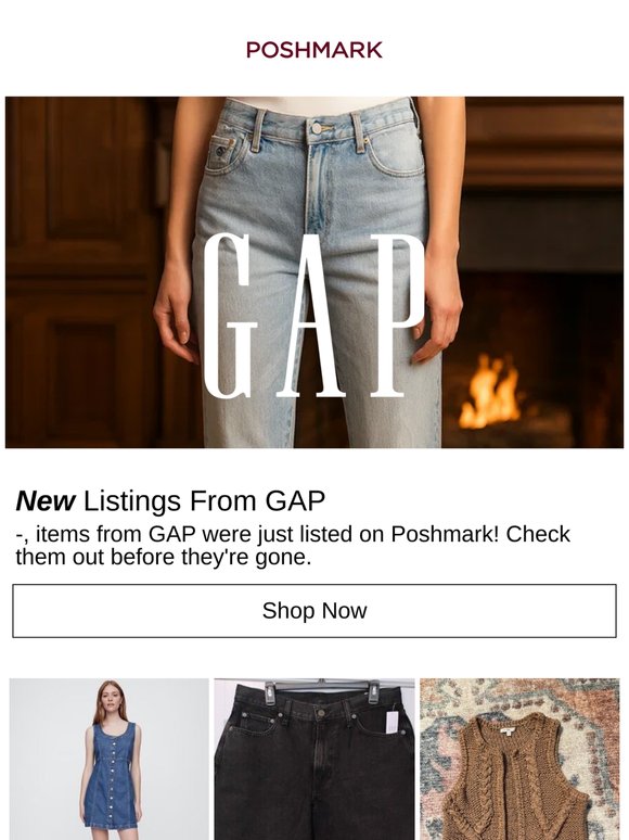 Just In: GAP at up to 70% off