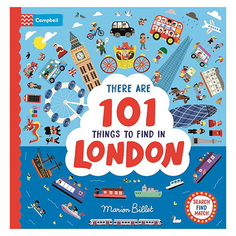 Book cover for There Are 101 Things to Find in London. - Shop Now.