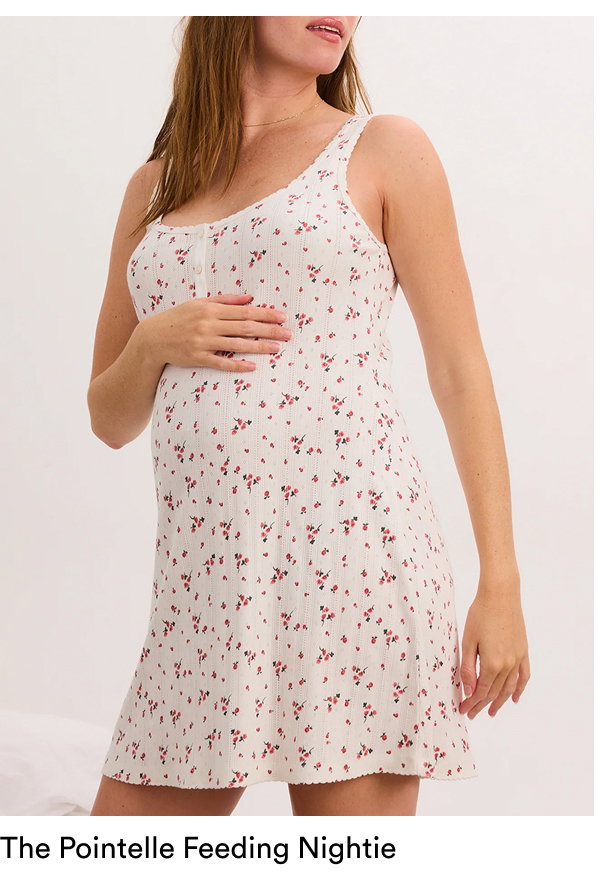 The Pointelle Feeding Nightie