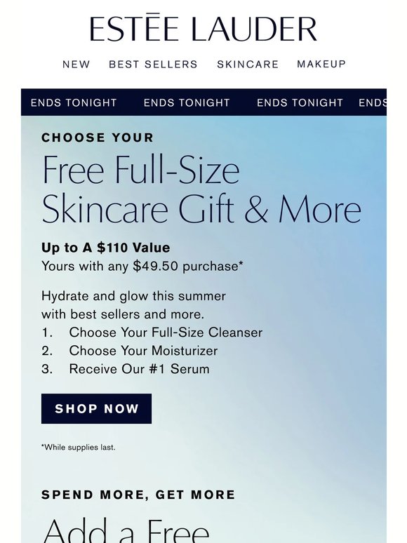 Final Hours ⚡️ Free Full-Size Skincare Gift & More, with your purchase.