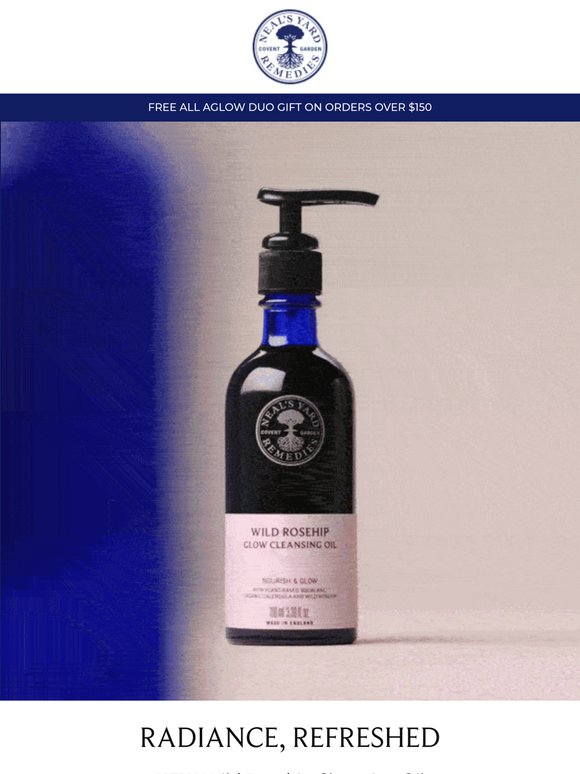 NEW Wild Rosehip Glow Cleansing Oil