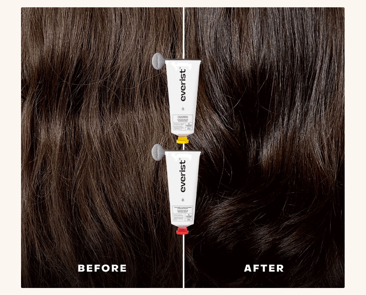 Before & After: The Shampoo & Conditioner Concentrates