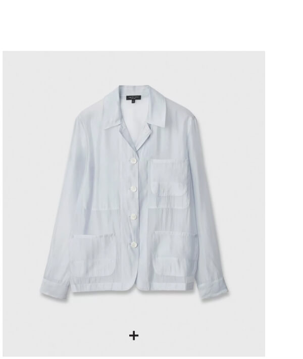 Shop Jolene Organza Chore Jacket