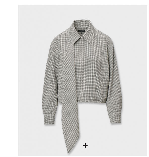 Shop Krista Plaid Italian Wool Jacket