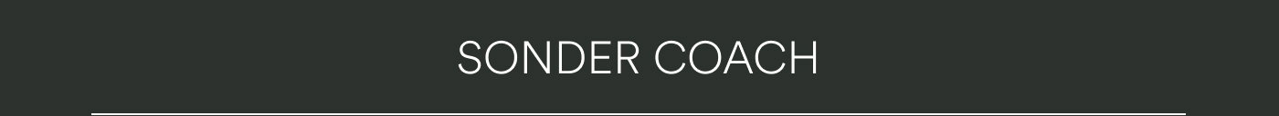 SONDER COACH