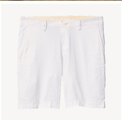 Beach Coast Stretch-Linen 9-Inch Shorts
