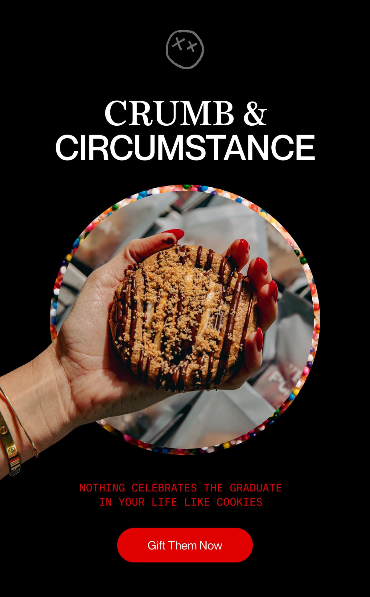 CRUMB & CIRCUMSTANCE | Nothing celebrates the graduate in your life like cookies | Gift Them Now