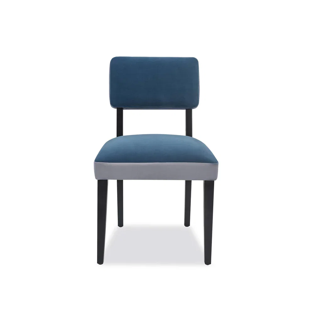 Image of Alfama Dining Chair - Oxford Misty & Polar Blue