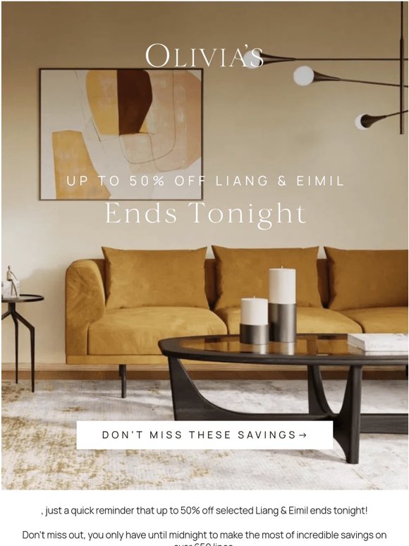 Last Chance, Ends Tonight...